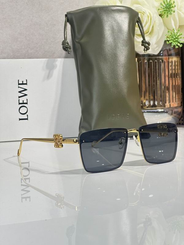LOEWE Anagram Rimless Square Sunglasses