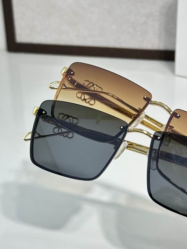 LOEWE Anagram Rimless Square Sunglasses