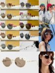 LOEWE Floral Round Sunglasses