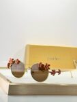 LOEWE Floral Round Sunglasses