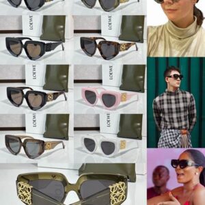 LOEWE Chunky Cat-Eye Anagram Sunglasses