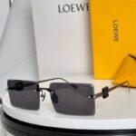 LOEWE Luxury UV Protection Rectangle Sunglasses