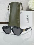 LOEWE Retro Slim Oval Cat-Eye Sunglasses