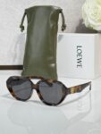 LOEWE Retro Slim Oval Cat-Eye Sunglasses