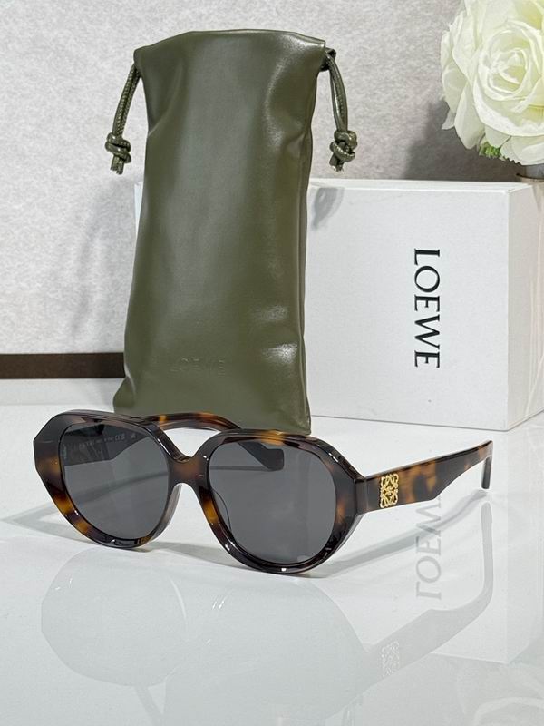 LOEWE Retro Slim Oval Cat-Eye Sunglasses