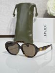 LOEWE Retro Slim Oval Cat-Eye Sunglasses