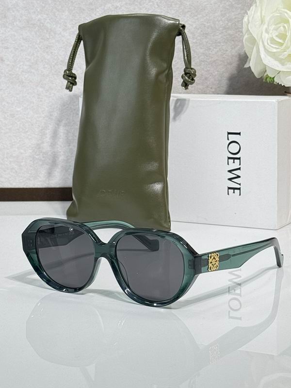 LOEWE Retro Slim Oval Cat-Eye Sunglasses