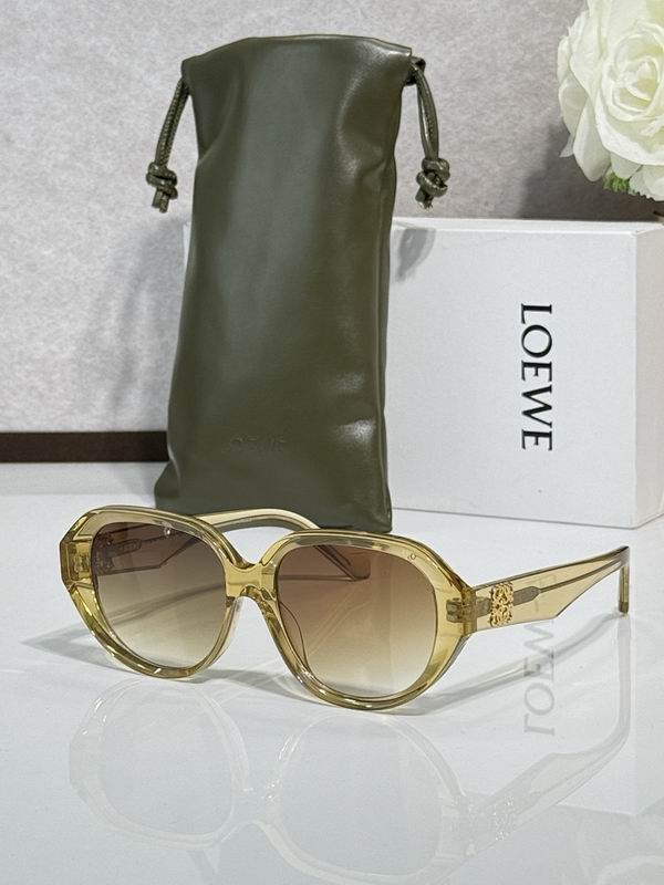LOEWE Retro Slim Oval Cat-Eye Sunglasses