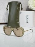 LOEWE Thick Acetate Aviator Sunglasses – Premium Frame with UV Protection