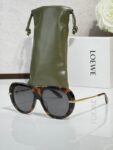 LOEWE Thick Acetate Aviator Sunglasses – Premium Frame with UV Protection