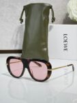 LOEWE Thick Acetate Aviator Sunglasses – Premium Frame with UV Protection