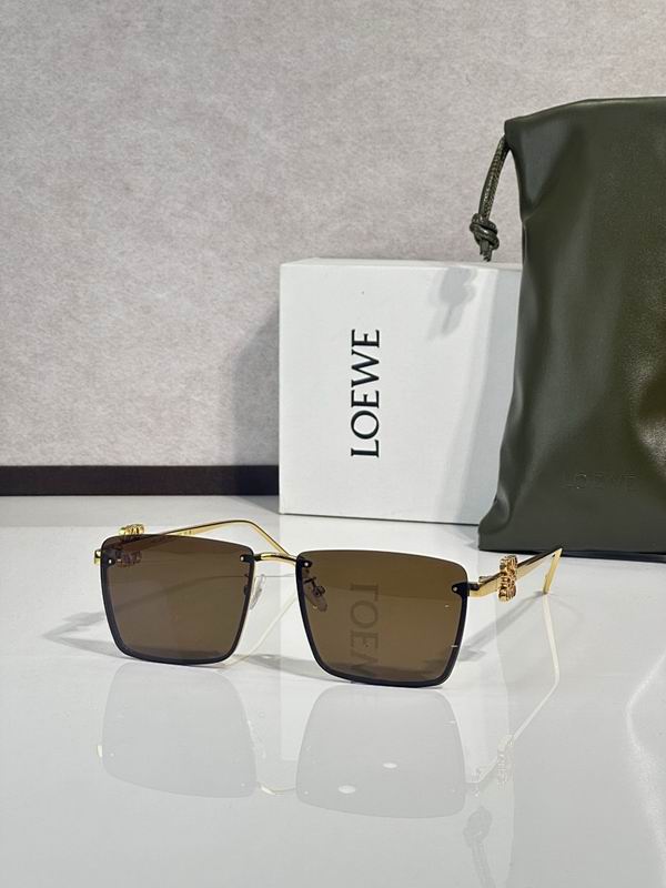 LOEWE Anagram Rimless Square Sunglasses