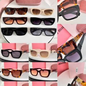 MiuMiu Inspired Cat-Eye Sunglasses – Elegant Fashion Eyewear