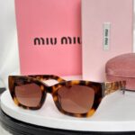 MiuMiu Inspired Cat-Eye Sunglasses – Elegant Fashion Eyewear