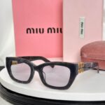 MiuMiu Inspired Cat-Eye Sunglasses – Elegant Fashion Eyewear