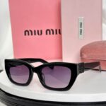 MiuMiu Inspired Cat-Eye Sunglasses – Elegant Fashion Eyewear