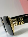 MiuMiu Iconic Oversized Square Logo Sunglasses