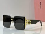 MiuMiu Iconic Oversized Square Logo Sunglasses