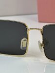 MiuMiu Minimalist Square Frame Sunglasses