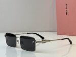 MiuMiu Minimalist Square Frame Sunglasses
