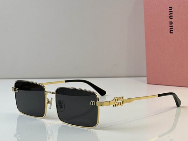 MiuMiu Minimalist Square Frame Sunglasses
