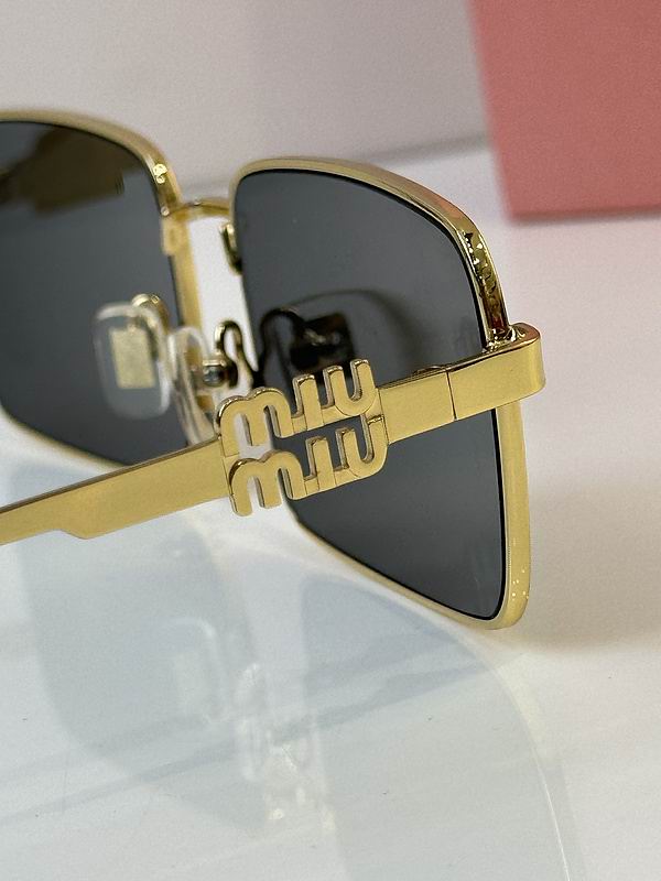 MiuMiu Minimalist Square Frame Sunglasses