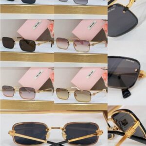 MiuMiu Elegant Rectangle Frame Sunglasses