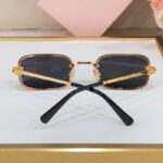 MiuMiu Elegant Rectangle Frame Sunglasses