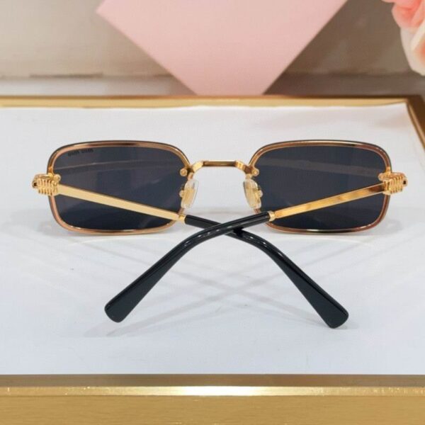 MiuMiu Elegant Rectangle Frame Sunglasses