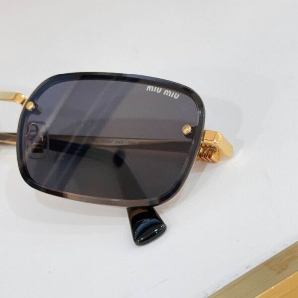 MiuMiu Elegant Rectangle Frame Sunglasses