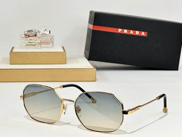 Prada Vintage Octagon Luxury Sunglasses