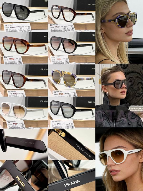 Prada Retro Pilot Sunglasses – Unisex Luxury UV Protection