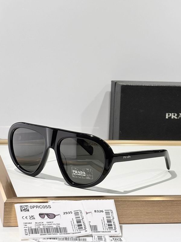 Prada Retro Pilot Sunglasses – Unisex Luxury UV Protection