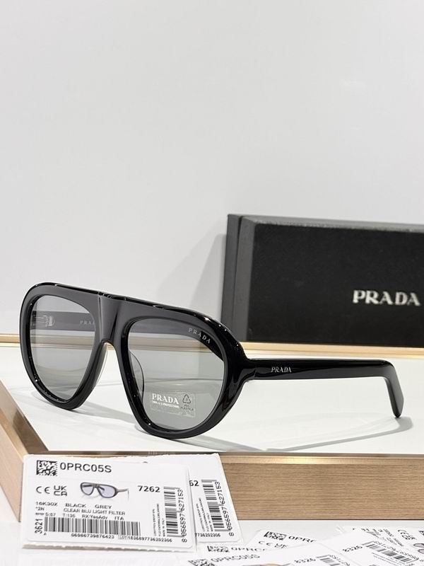 Prada Retro Pilot Sunglasses – Unisex Luxury UV Protection