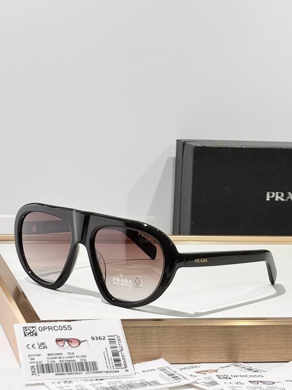 Prada Retro Pilot Sunglasses – Unisex Luxury UV Protection