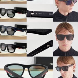Prada Sporty Rectangular Sunglasses