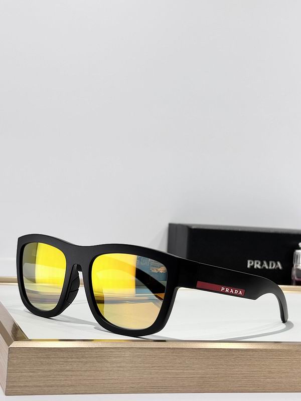 Prada Sporty Rectangular Sunglasses