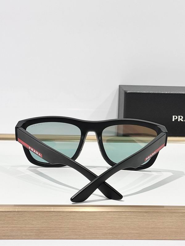 Prada Sporty Rectangular Sunglasses