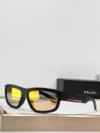 Prada Sporty Rectangular Sunglasses – Unisex Luxury UV Protection