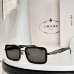 Prada Rectangular Aviator Eyewear – Unisex Luxury Optical & UV Protection