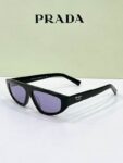Prada Flat-Top Shield Acetate Sunglasses – Unisex Luxury UV Protection