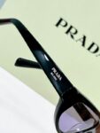 Prada Flat-Top Shield Acetate Sunglasses – Unisex Luxury UV Protection