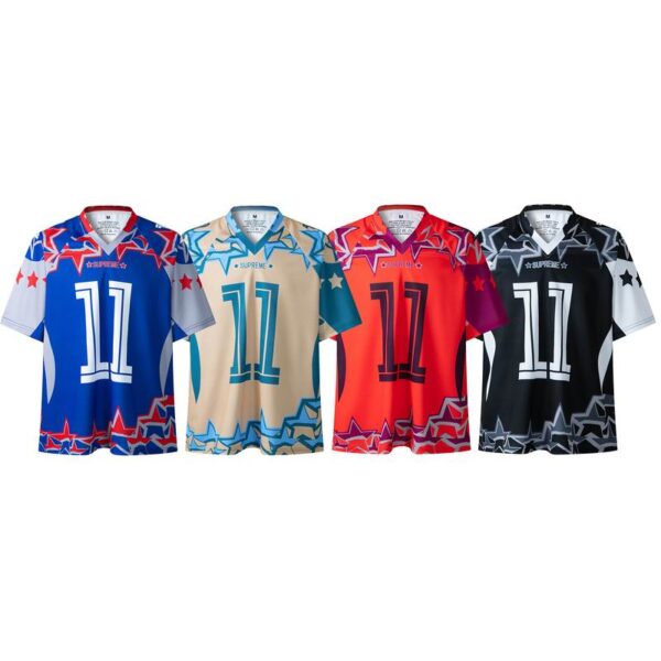 Supreme Style Sports Jersey S-XL – Streetwear Athletic Shirt Breathable Quick Dry