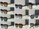 YSL Oversized Square Logo Sunglasses