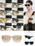 Saint Laurent Retro Navigator Acetate Sunglasses