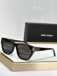 Saint Laurent Retro Navigator Acetate Sunglasses
