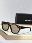 Saint Laurent Retro Navigator Acetate Sunglasses