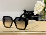 Saint Laurent Oversized Geometric Square Sunglasses