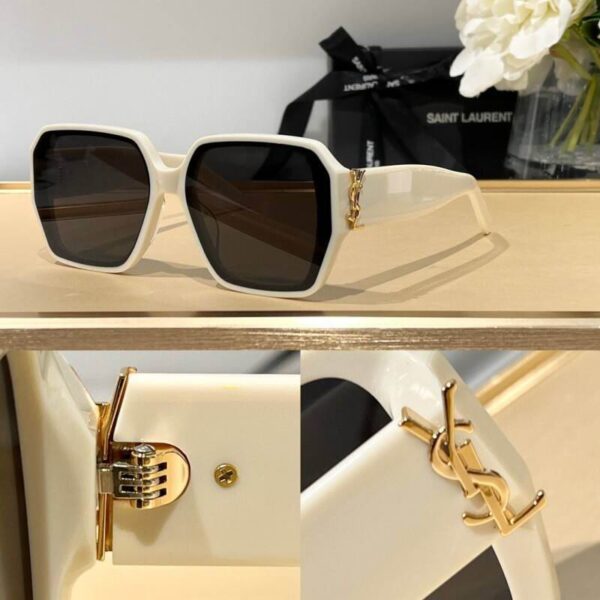 Saint Laurent Oversized Geometric Square Sunglasses