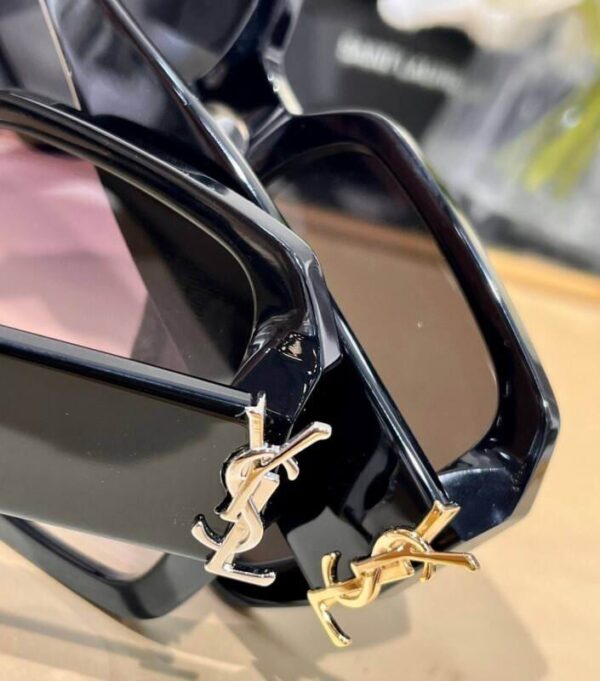 Saint Laurent Oversized Geometric Square Sunglasses